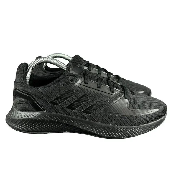 adidas | Shoes | Adidas Run Falcon 2 Triple Black Running Shoes Gv9569  Womens Size 8 | Poshmark